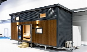 The Hampstead Tiny Home Ranges From 16 to 26 ft, Blends Craftsmanship and Style