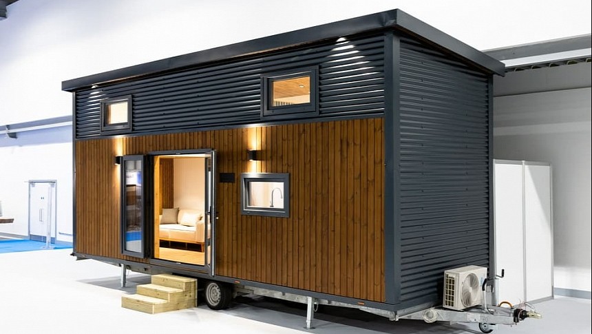 Hampstead is a beautifully-crafted tiny home with luxurious finishes and materials throughout