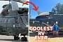 The Helicamper Is How You Turn an Old Military Aircraft Into the Coolest RV on Earth