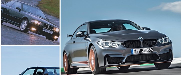 BMW M special models collage
