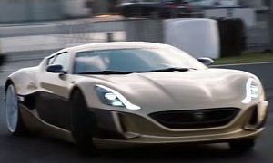 The Hypercar of the Future Battles the Veyron on Track, Pulls a Few Drifts