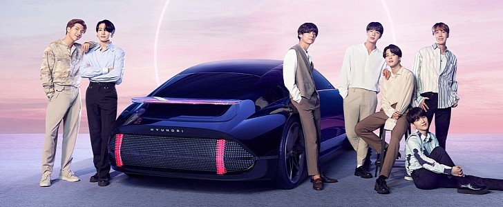 Hyundai teams up with brand ambassadors BTS again, for new music for the Ioniq lineup