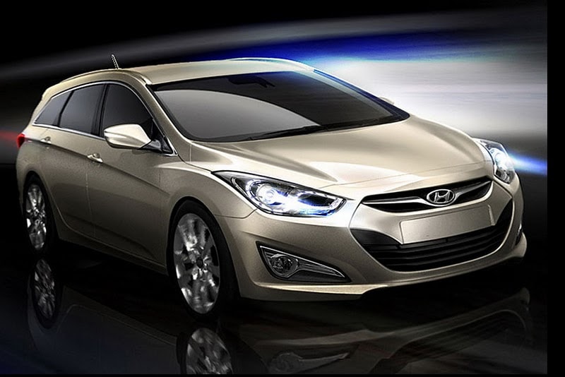 Hyundai i40 rendering