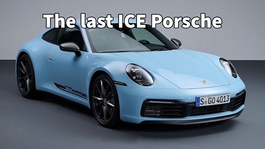 The Iconic 911 will be the last Porsche ICE model
