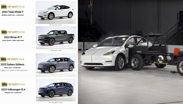 The Four EVs that Received the IIHS' TSP+ Rating