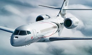 The Incredible Falcon 6X Luxury Jet Gears Up for a 150-Hour Campaign Around the World