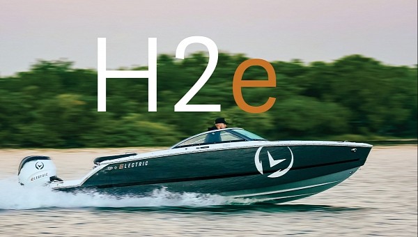 The new H2e Bowrider is powered by the most impressive all-electric outboard