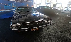The Infamous 1970 Dodge Challenger "Black Ghost" Meets 2023 Sibling at Kissimmee