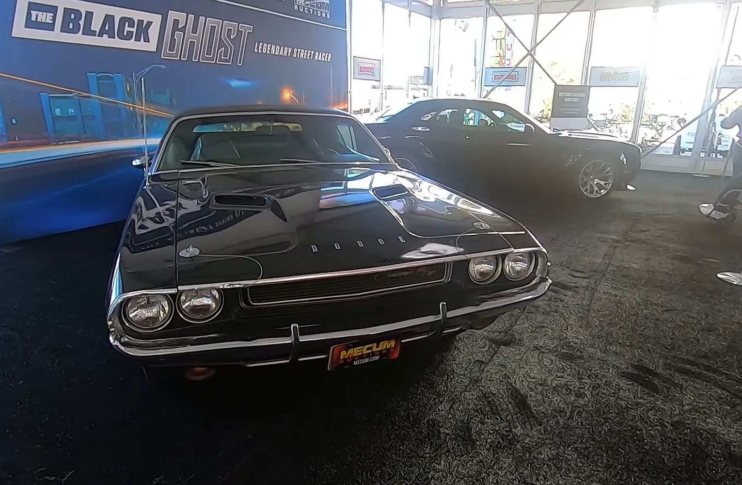 The Infamous 1970 Dodge Challenger Black Ghost Meets 2023 Sibling at  Kissimmee - autoevolution