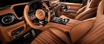 The Interior of This Mercedes-AMG G 63 4x4 Is Oh, So Brown!
