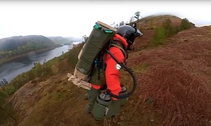 The Iron Man-Like Jet Suit Flies up a Lake District Mountain in Three and a Half Minutes