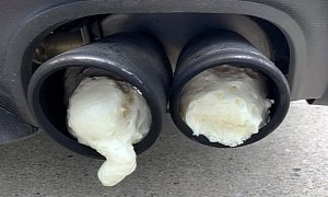 The Issue of Loud Exhaust on Ford Mustang Solved With Dry Wall Foam