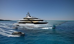 The Italian Sea Group Closes Deal on Mouth-Watering 269-Foot Superyacht Dubbed Skyfall
