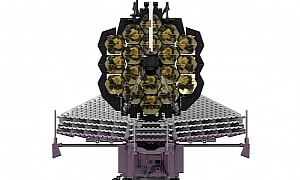 The James Webb Telescope in LEGO Form Makes Us Dream of a Way Too Early Christmas