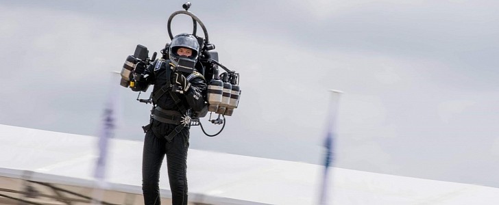 JetPack Aviation offers a jetpack that can go as high as  25,000 feet (7,620 meters) but isn't flying it over LAX
