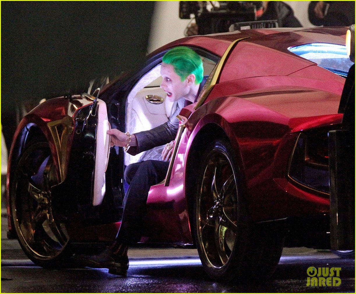 Batmobile To Appear in 'Suicide Squad' - Batman and Joker Chase Scene
