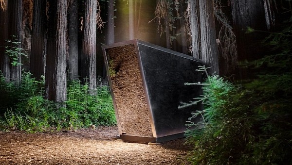 The Jupe Portal is the glamping portable toilet of the future, off-grid and with good WiFi