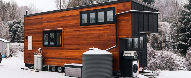 The Kea Tiny Home is a smart tiny that is also very spacious, modern and elegant