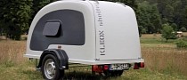 The Kleox Shelter Is a Very Cheap Teardrop Trailer Designed Like a Tent