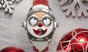 The Konstantin Chaykin Wristmon Santa 2021 Watch Is How the Rich Do Jolly