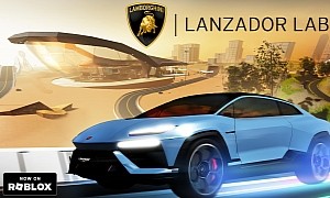 The Lamborghini Lanzador Is on Roblox, Years Before It's Supposed To Hit the Streets