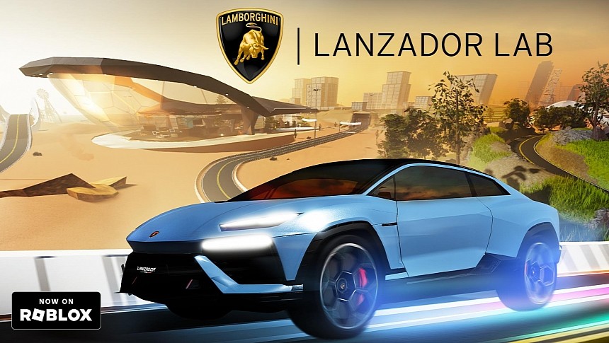 Lamborghini Lanzador is on Roblox
