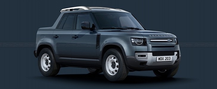 The Land Rover Defender Pickup Will Return and Could Look - autoevolution