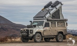 The Land Rover Icarus Roof Conversion by Alu-Cab Makes Overlanding Accessible