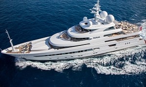 The Largest Superyacht Built in Spain Is a Saudi Billionaire’s Toy With an Unusual Design