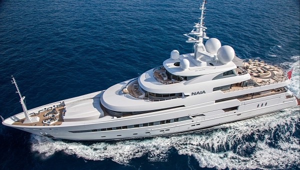 Naia is the largest private superyacht built in Spain