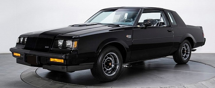 1987 Buick Grand National on action at Barrett-Jackson
