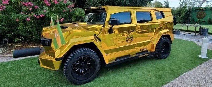 The last Prombron Aladeen Edition SUV is for sale, will get you rolling like a dictator
