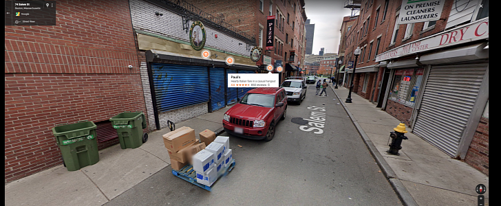 Street View with POI info
