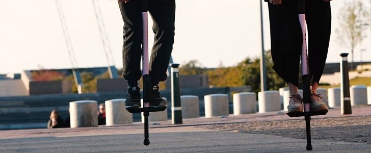 Cangoroo rents out pogo sticks as an alternative to electric scooters 