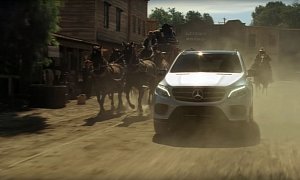 The Latest Mercedes-Benz GLE Commercial Destroys Three Movies in 30 Seconds