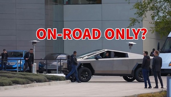 The latest Tesla Cybertruck video shows the pickup is not that good at off-roading