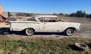 The Legend Is Back: 1958 Chevrolet Impala Needs a Ton of Work, Looks Tempting