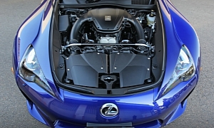 The Lexus LFA’s Engine Looks Like a Demon