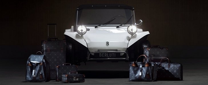 The limited-edition Berluti beach buggy
