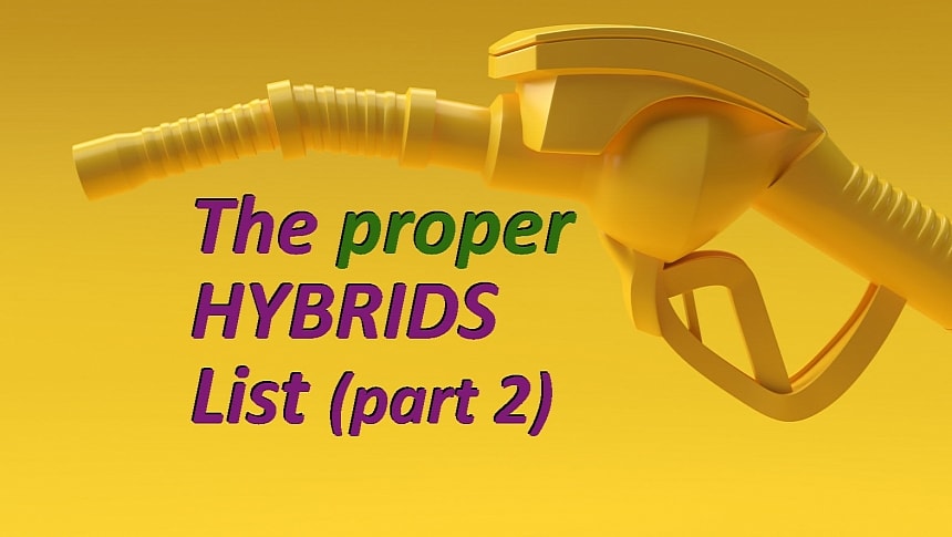 The List of Proper Hybrids (No PHEVs or MHEVs!) Available in the US Right Now
