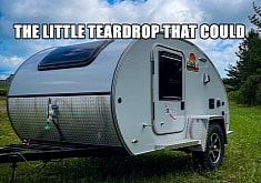 The Little Guy Shadow Is a "Lightweight Camping Companion" Under a Retro Teardrop Disguise