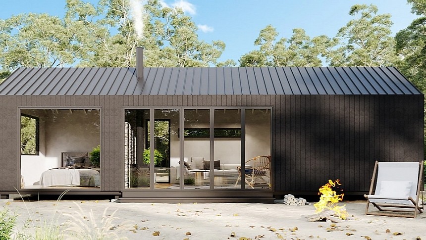 The Livable Original is a stunningly modern carbon-neutral cabin