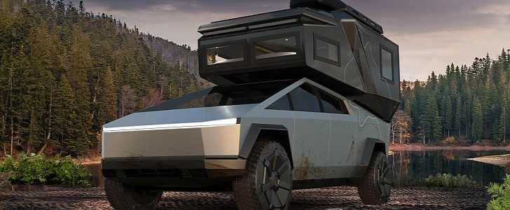 The Loki Basecamp Cybertruck edition will start deliveries in 2022, starts at $135,000