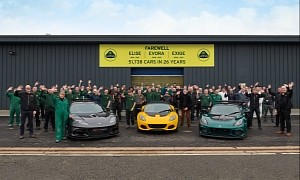 The Lotus Elise, Exige, and Evora Are Officially Out of Production