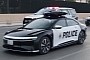 Catch Me if You Can! The Lucid Air Becomes a Police Car in Saudi Arabia