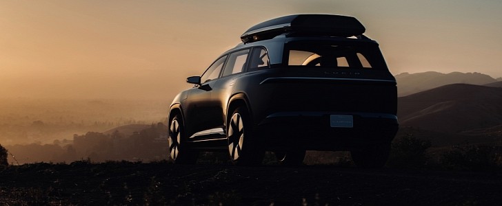 Project Gravity, the first all-electric SUV from Lucid Motors