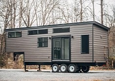 The Lupine Tiny Home Flaunts Gorgeous Rustic Interior Fit for Its Woodland Location