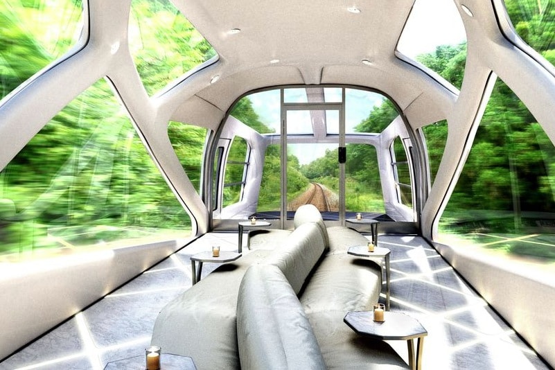 Teknologi overdrivelse Identificere The Luxury Large Glass-Paneled Train Has Enzo Ferrari's Designer Vision -  autoevolution