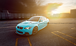 The Magic of Vinyl Wrappings: Red Devil M3 Turns Teal