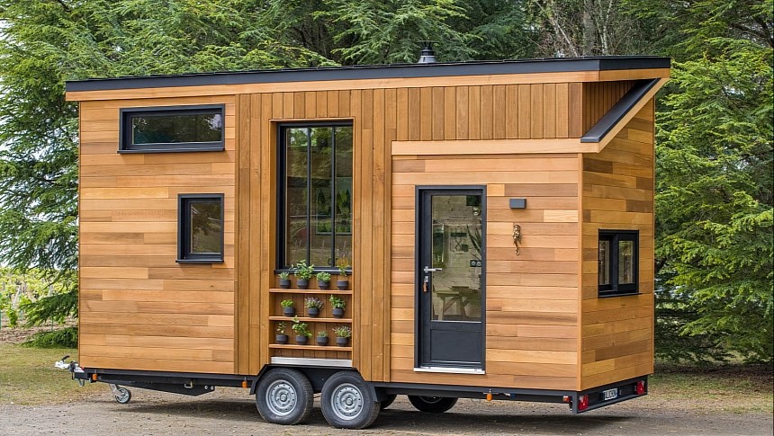 The Astrild tiny is a wonderful custom-built family home on wheels